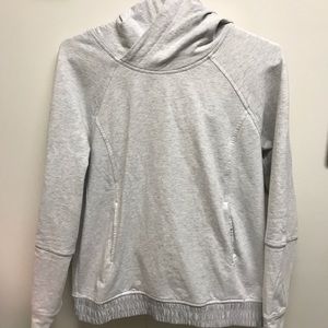 Lululemon Scuba Pullover - Heathered White